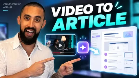 AI Lab thumbnail: Turn Video, Audio or Prompts into Documentation with AI — Document360
